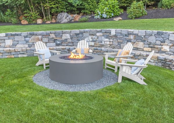 Fire Pit Landscaping in Midland