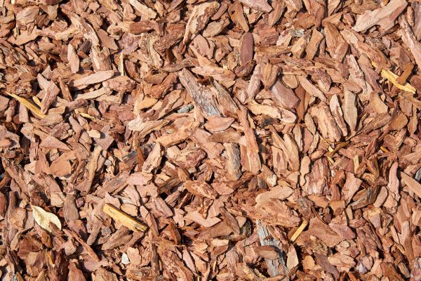 Pine Mulch Spreading in Midland