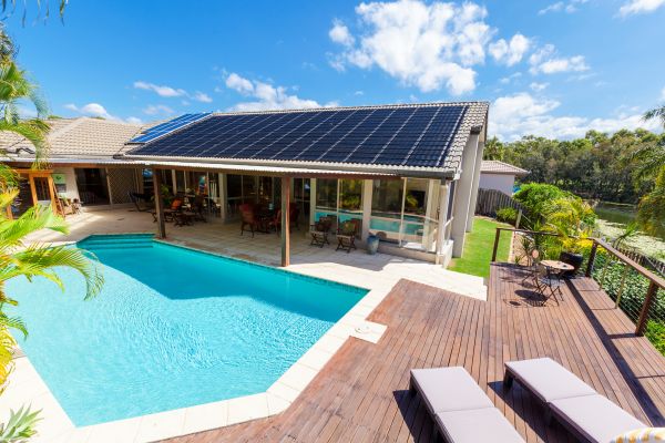 Pool Deck Landscaping in Midland