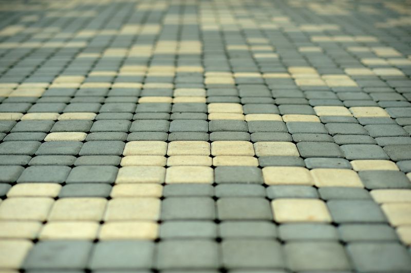 Close-up of Paver Pattern